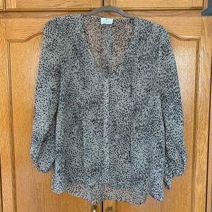 2/$15 Sheer blouse